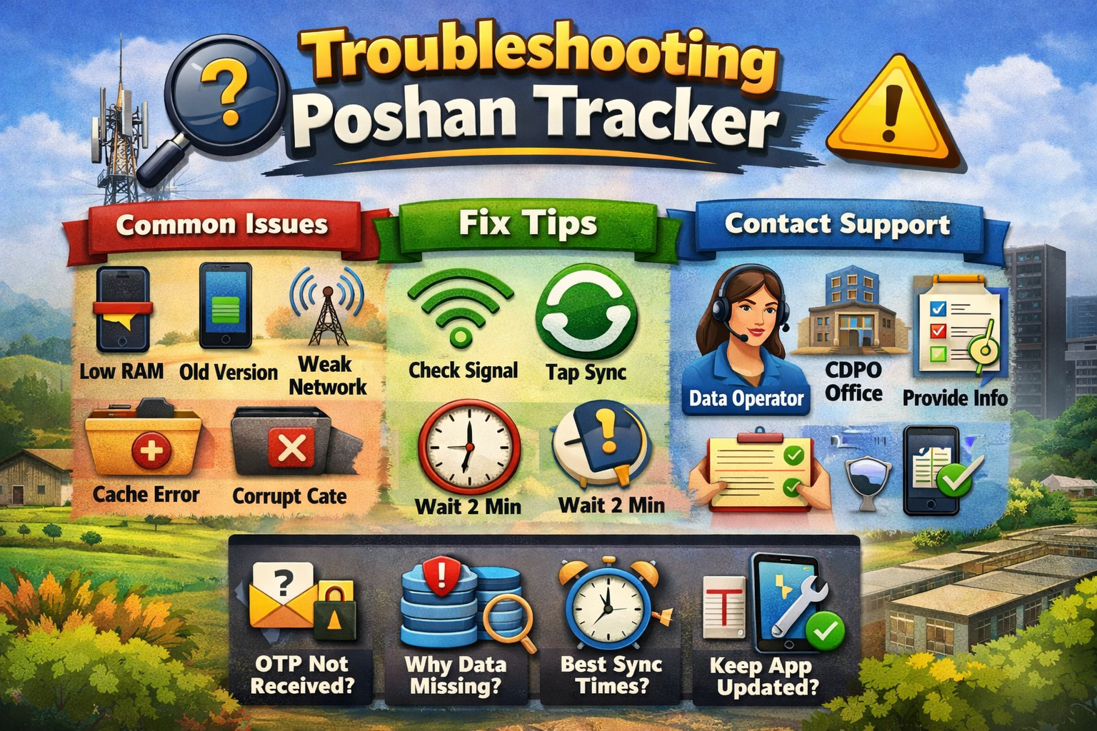 Poshan Tracker